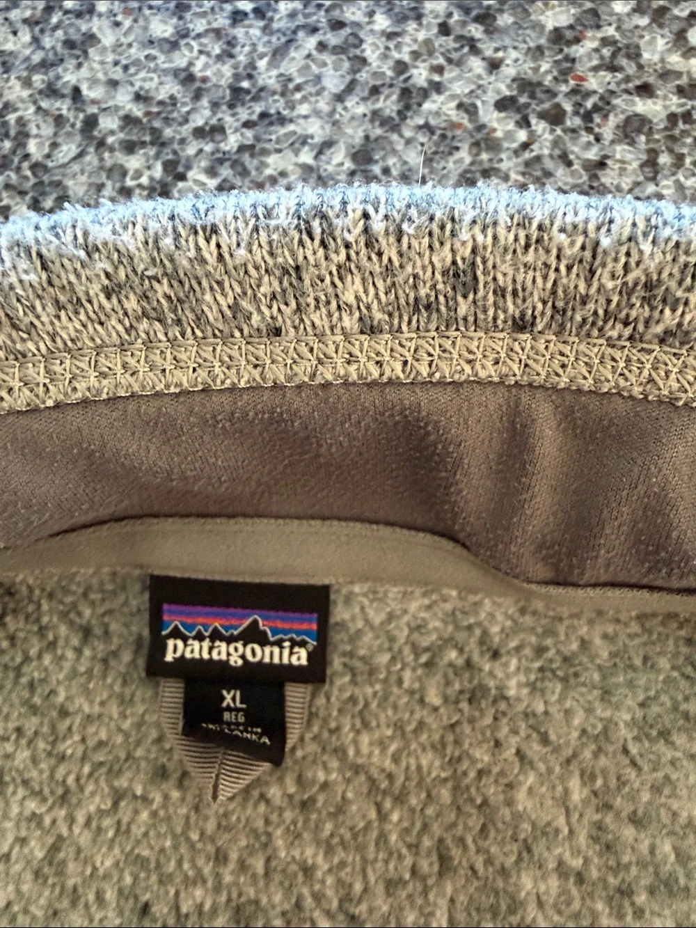 Patagonia Kids Heather Gray Fleece Vest with Zip Pockets